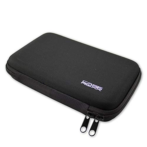 caseroxx GPS-Tasche für Garmin DriveSmart 76, (GPS-Tasche mit Reissverschluss und Gummizug in schwarz) von caseroxx