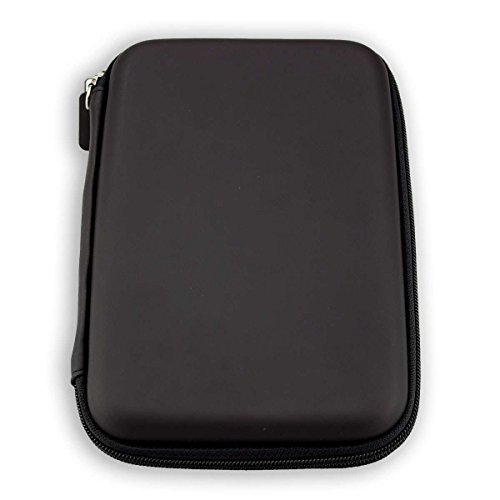 caseroxx GPS-Tasche für Garmin nüvi 2699 LMT-D EU, (GPS-Tasche mit Reissverschluss und Gummizug in schwarz) von caseroxx
