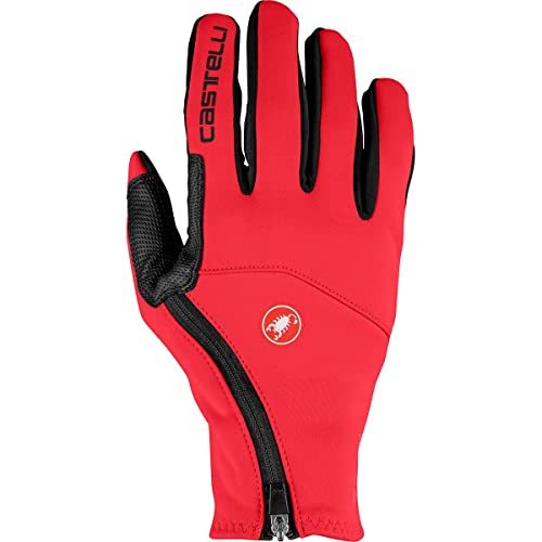 Castelli 4520533 MORTIROLO GLOVE Sports gloves Unisex RED S von CASTELLI