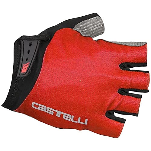 castelli Entrata Fahrradhandschuhe, Unisex, für Erwachsene S rot von CASTELLI