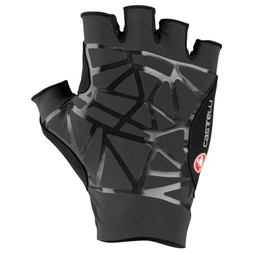 CASTELLI Men's ICON Race Glove, Schwarz-Weiss, XL von CASTELLI