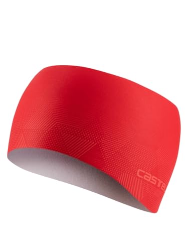 Castelli Men's PRO Thermal Headband Bandana, RED, Uni von CASTELLI