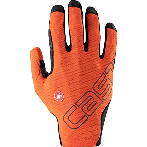 CASTELLI Unlimited LF Glove, Orangefarbener Rost, L von CASTELLI