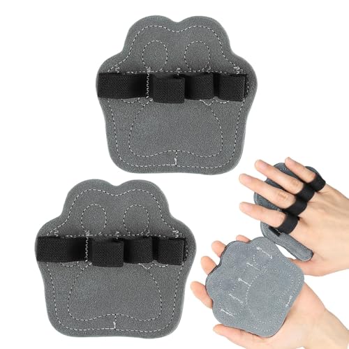 Gewichthebergriffe,Paw Fitness Equipment | Griffkraftverstärker Rutschfest Für Klimmzug Kniebeuge Kreuzheben Krafttraining Fitness Zuhause von ccuzs