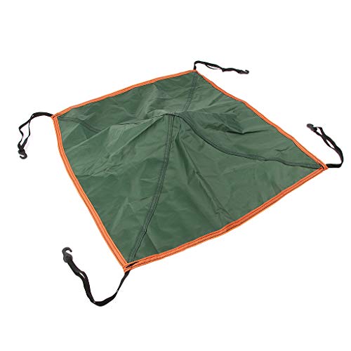chiwanji Outdoor Camping Zelt Top Regenschutz Dach Entlüftung Square Cover Top Baldachin, Grün von chiwanji