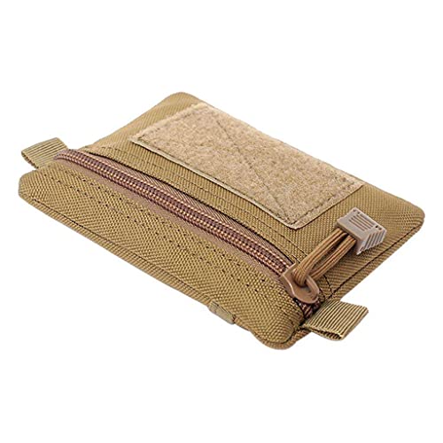 chiwanji Wallet Bag Schlüsselbeutel Kleine Utility Tasche Bargeld Geldhalter - Khaki von chiwanji