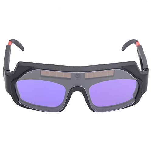 ciciglow Automatisch verdunkelnde Schweißerbrille, automatisch verdunkelndes Schweißzubehör schützt die Augen vor Stößen von ciciglow