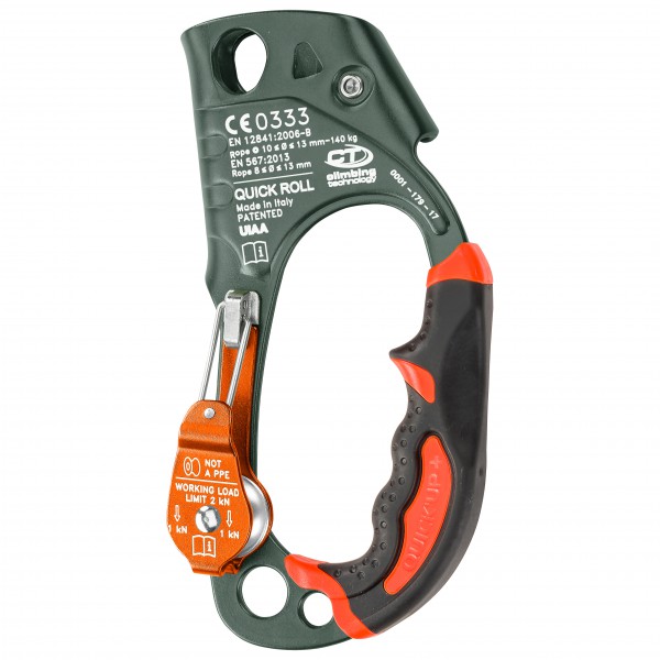 Climbing Technology - Quick Roll Ascender + Pulley - Steigklemme lobster;titan von climbing technology