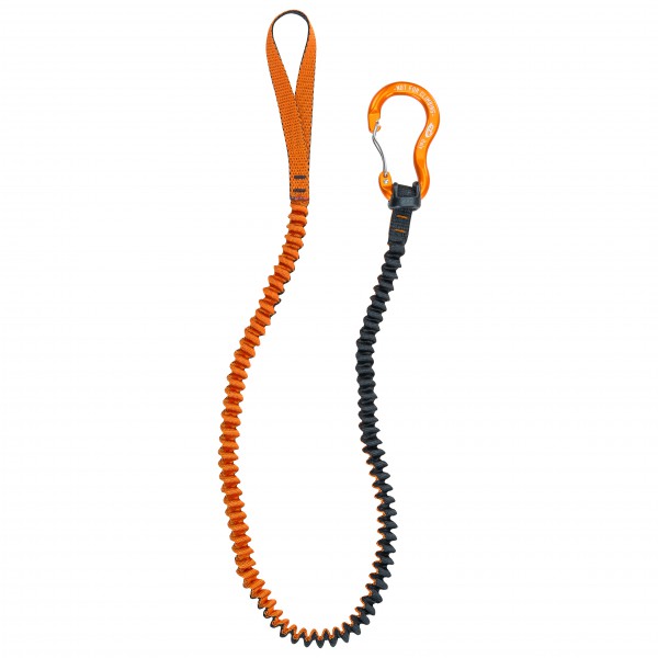 Climbing Technology - Whippy I - Fangleine schwarz/orange von climbing technology