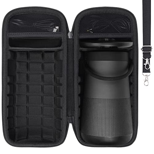 co2CREA Hart Tasche Schutzhülle für Bose SoundLink Revolve+ Plus/Revolve+ (Serie II) tragbarer Bluetooth-Lautsprecher,Case passt für Lautsprecher and Ladeschale von co2CREA