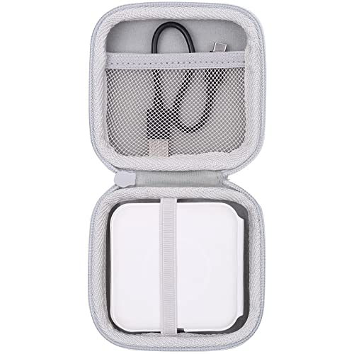 co2CREA Hart reiseschutzhülle Etui Tasche für Apple MagSafe Duo Wireless Charger,nur Hülle von co2CREA