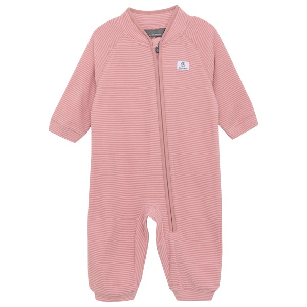 Color Kids - Baby Fleece Suit - Overall Gr 104;74;80;86;92;98 blau;rosa von color kids