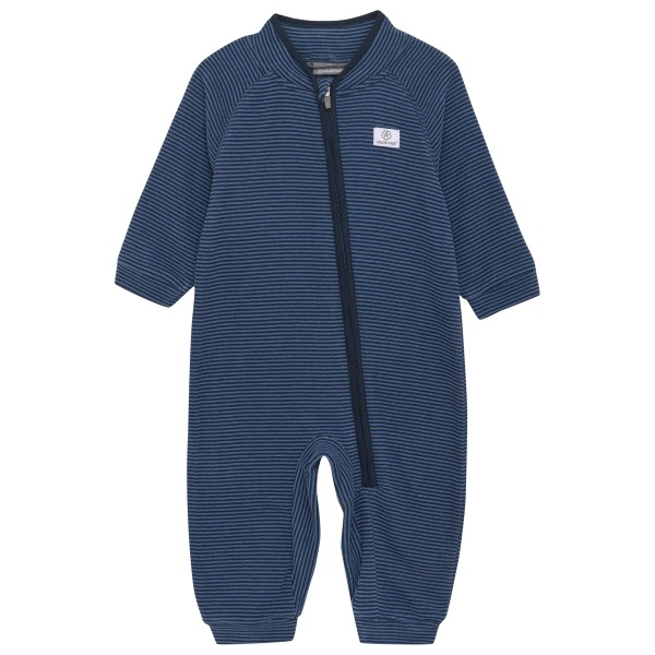 Color Kids - Baby Fleece Suit - Overall Gr 80 blau von color kids