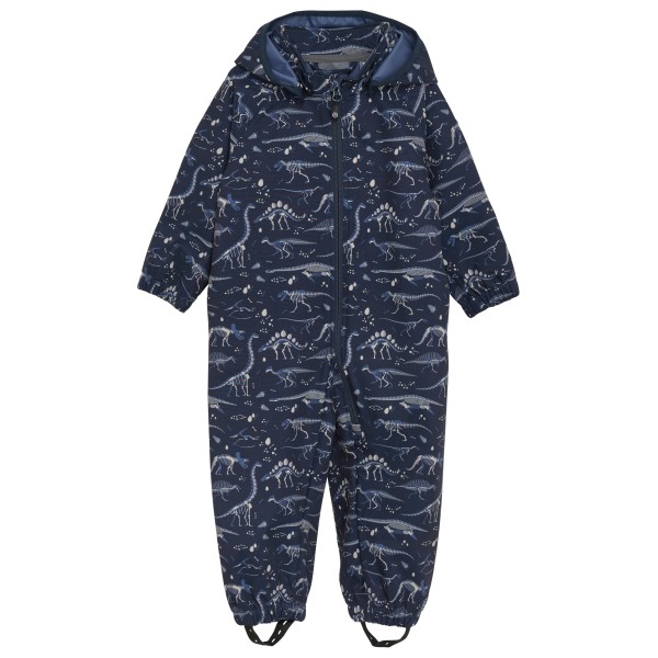 Color Kids - Baby Softshell Suit AOP - Overall Gr 92 blau von color kids