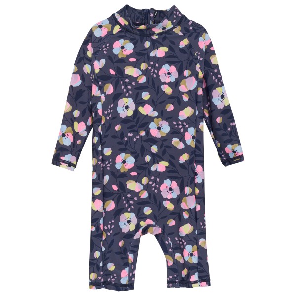 Color Kids - Baby Suit L/S AOP - Lycra Gr 80 blau von color kids