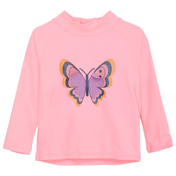 Color Kids - Baby T-Shirt with Application - Lycra Gr 98 rosa von color kids