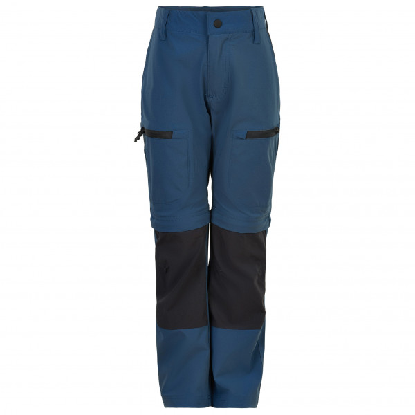 Color Kids - Kid's Pants Stretch Zip Off - Trekkinghose Gr 110;116;122;128;134;140;152;164 blau von color kids