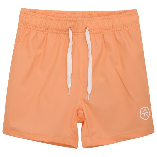 Color Kids - Kid's Swim Shorts Solid - Boardshorts Gr 128 orange von color kids