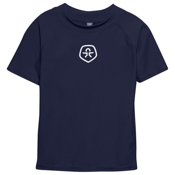 Color Kids - Kid's T-Shirt Solid - Lycra Gr 104;110;116;122;128;140;152;164;92;98 blau;lila von color kids