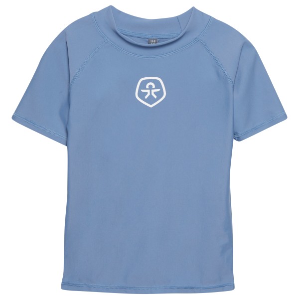Color Kids - Kid's T-Shirt Solid - Lycra Gr 122 blau von color kids