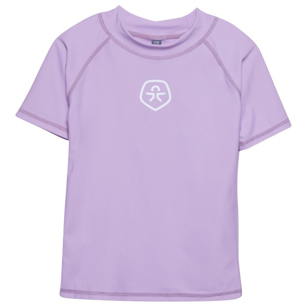 Color Kids - Kid's T-Shirt Solid - Lycra Gr 164 lila von color kids