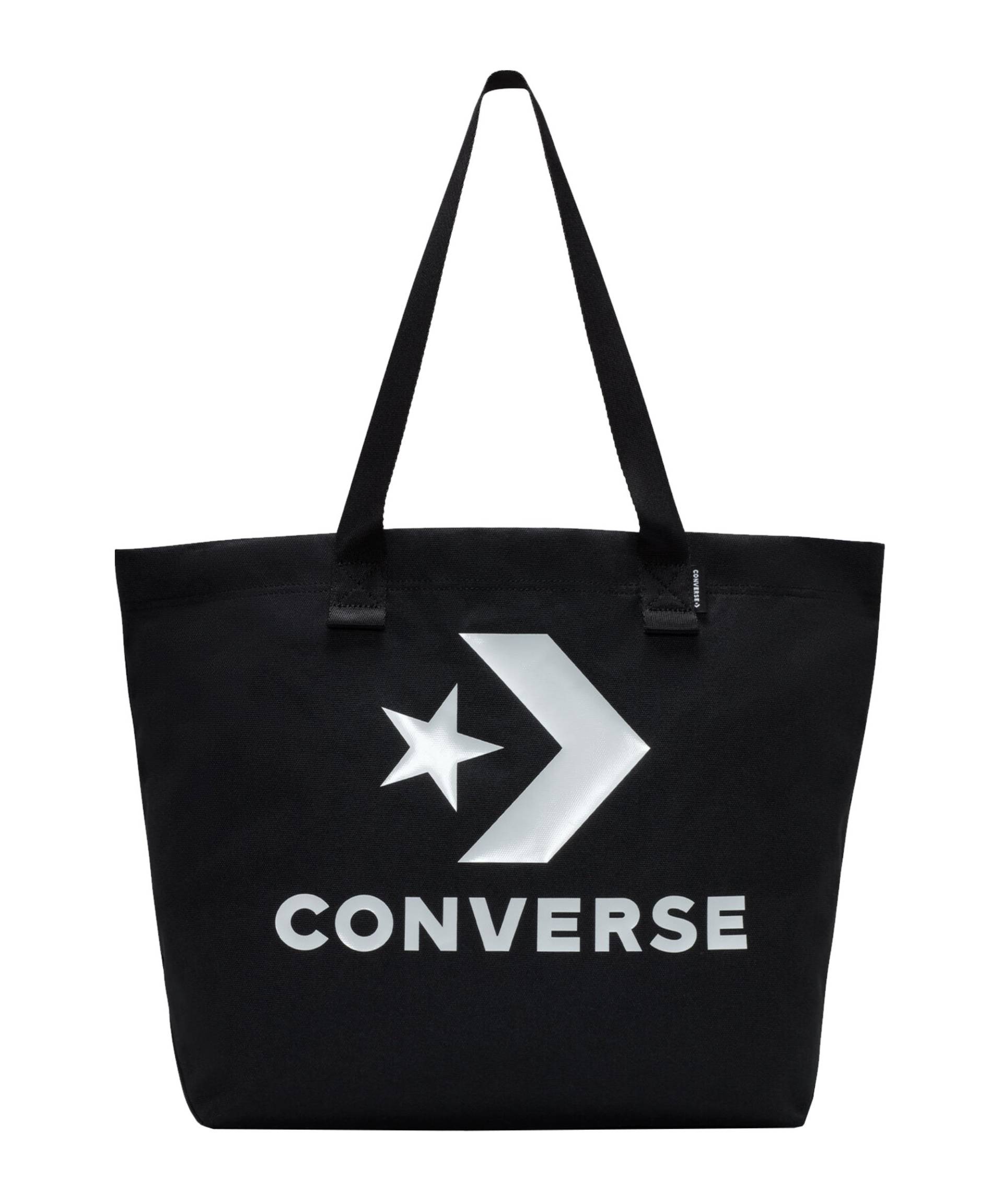 Converse Star Chevron Tote Bag Schwarz F001 von converse