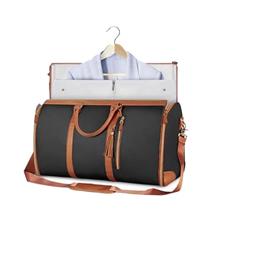 Lucshy Travel Bag,Zentotex Foldable Travel Bag,Travelher Foldable Clothing Bag,Tashlo Travel Bag, Tashlo Carry Bag (Black) von cookx
