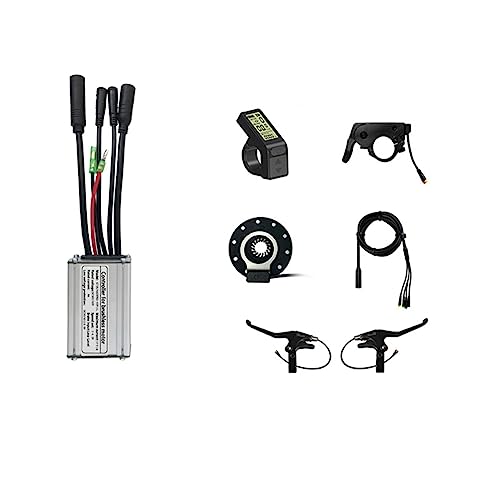 coserori Neues Sinuswellen-Controller-Kit für ElektrofahrräDer, Elektroroller-Kit, LCD4-Display, Sinuswellen-Controller 36/48 V, 17 A, 350 W von coserori