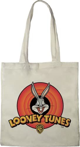 cotton division TUNES BAG LOONEY BUGS BUNNY, REFERENCE : BWLOONEBB003, ECRU 38 x 40 cm von cotton division