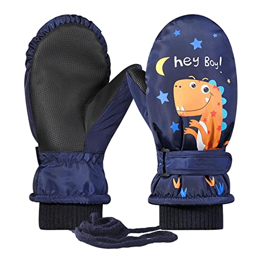 cottonwood Schneeski-Handschuhe für Kinder, Winddichte Skihandschuhe für Sportarten wie Snowboarden, Dreischichtige Thermo-Handschuhe, wasserdichte Ski-Snowboard-Handschuhe für kaltes Wetter von cottonwood