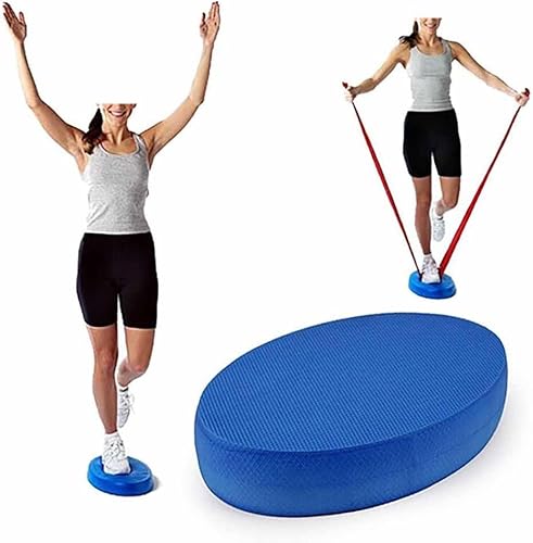 Oval Balance Pads: Ideal für Physiotherapie, Pilates, Yoga, Kampfkunst Balance/Ausdauer/Kernstabilität/Krafttraining, Bewegungsrehabilitation und vieles mehr von courti