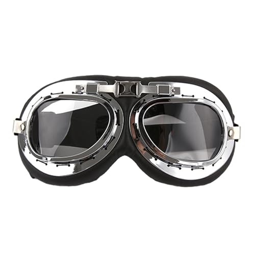 curfair Lauf-Sonnenbrille, bequeme Fahrradbrille, Sport, Outdoor, verstellbares Design, UV-beständig, Sonnenschutz, weich gepolstert, kratzfest, transparent von curfair