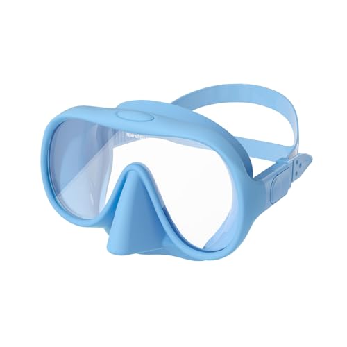 curfair Schwimmbrille mit gehärteten Glaslinsen, Antibeschlag-Brille mit hoher Klarheit, ergonomisches Design, verstellbar unter Wasser H von curfair