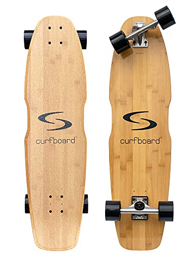 CURFBOARD Classic SE Surfskate | ideales Surftraining: Balance & Carving | Surfcruiser Carver Board für Anfänger und Fortgeschrittene von curfboard