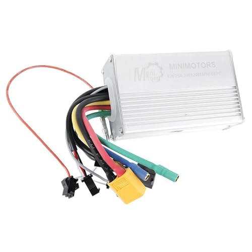 cyclingcolors 1x Motor Controller Elektronische Steuerung Elektroroller anpassbarer 52 V 25 A 1200 W anschluss XT60 kompatibel mit Scooter Roller DUALTRON MINIMOTORS von cyclingcolors