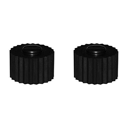 cyclingcolors 2 x Dynamo-Laufrolle aus Gummi, Durchmesser 18 – 23 mm, Kugellager, Reifen-Aufsatz von cyclingcolors