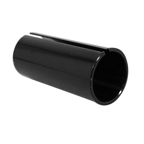 cyclingcolors Fahrrad Adapter HÜLSE REDUZIERHÜLSE Sattel Shim SATTELSTÜTZE Aluminium RENNRAD MTB REDUZIER, 31,6mm > 34,9mm schwarz von cyclingcolors