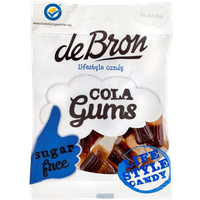 de Bron Low Sugar Cola Gums - 100g von de Bron