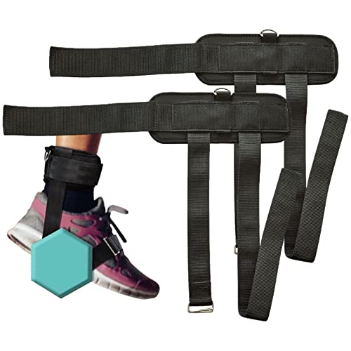 Knöchel-Gewichtsriemen-Hantel - Strapazierfähiges Krafttrainingsband für den Unterkörper | Verstellbarer Gewichtheber-Schuhaufsatz für Booty Workouts, Beinbeuger-Kickbacks, Beinverlängerungen Delr von delr