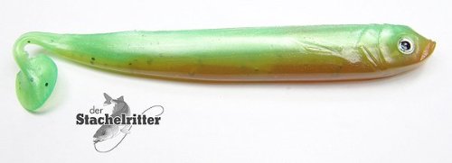 5 Stück - Zander Uki 13 cm / 10 g - U11 Köder Hecht Barsch Wobbler Gummifische Gummifisch von der Stachelritter