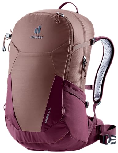 deuter Futura 21 SL Damen Wanderrucksack, ashrose-cassis, 21 L von deuter