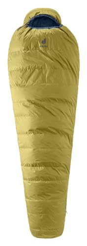 deuter Unisex-Adult Astro 300 Daunenschlafsack, linden-Ink, Left Zip von deuter