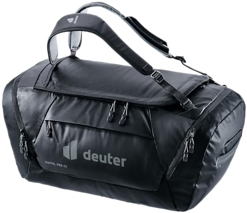 deuter Unisex-Adult Duffel Pro 60 Bag, Black, 60 L von deuter