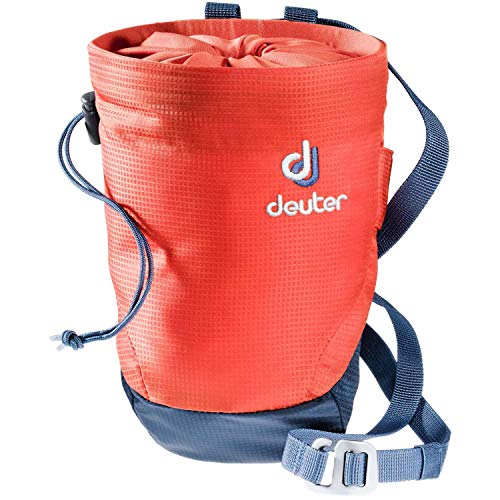 Deuter Unisex-Adult Gravity Chalk Bag II L Kletterkreide, Papaya-Navy, Einheitsgröße von deuter