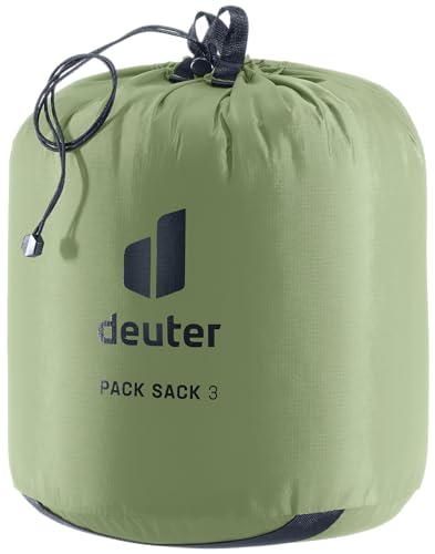 deuter Unisex-Adult Pack 3 Pack Sack 3, Grove, 3 L von deuter