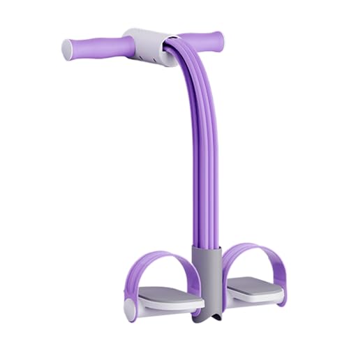 dewdat Pedalzug Widerstandsseil - Yoga-Band mit integriertem Fitness-Sprachzähler und Spannungsseil - Multifunktioneller Sport Beintrainer Sit Up Gerät Für Erwachsene Jugendliche von dewdat