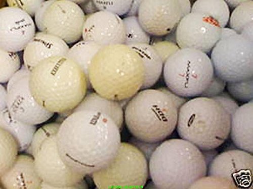 100 gebrauchte Golfbälle (Lakeballs, Crossgolfbälle) von diverse