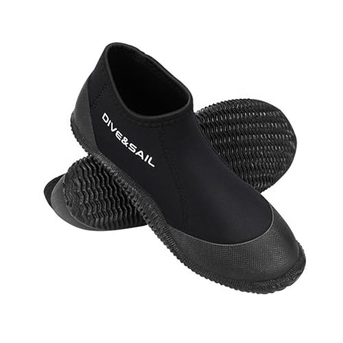 doorslay Neopren-Tauchstiefel, 3 mm Neoprenanzug-Schuhe mit Rutschfester Sohle für Wassersport-Tauchen von doorslay