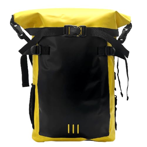 doorslay Wasserdichter Rucksack - 30L Waterproof Backpack, IPX6 Outdoor-Rucksack 500D PVC -Netzgewebe, für Bootfahren, Erkunden, Angeln, Klettern, Schwimmen, Treiben, Strandsurfen von doorslay