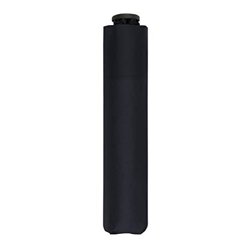 doppler Taschenschirm Zero,99 – Gewicht von nur 99 Gramm – Stabil – Windproof – 21 cm – Simply Black von Doppler